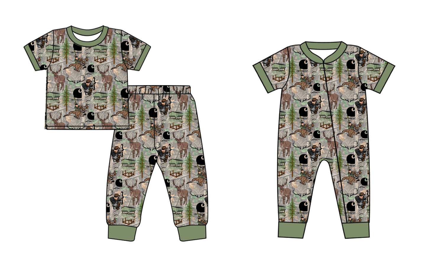 12.19 custom each style moq 5eta 4-6week Sibling Sister deer baby girls short sleeve sets and rompers match design
