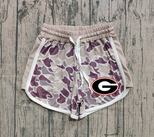 Custom moq 5 mix size milk silk baby boys clothes team camouflage summer shorts-25.11.20
