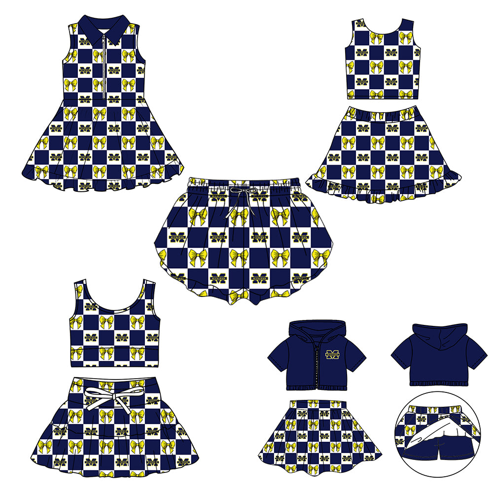 Custom moq 3 or 5 mix size milk silk summer teams baby girl clothes sleeveless skirts sets 3 and dresss and shorts-26.1.22