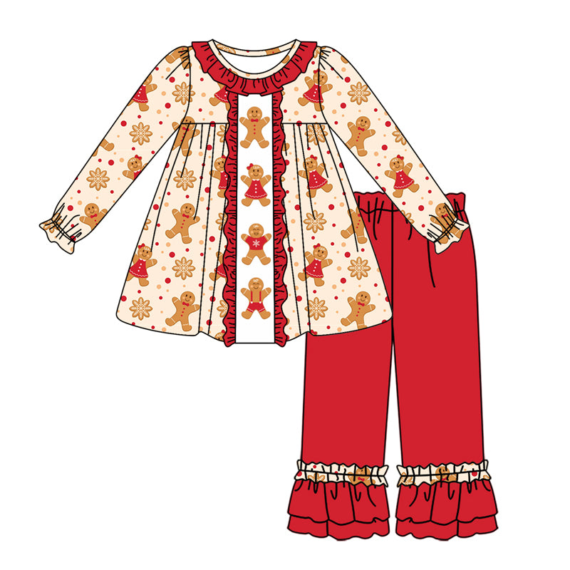 7.25 custom each style moq 5eta 4-6week Sibling Sister Christmas baby girls sets and dress and rompers match family design