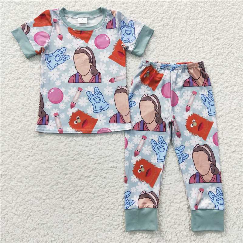 RTS NO MOQ Boys short-sleeved shirt pants clothing set and jumpsuit and romper