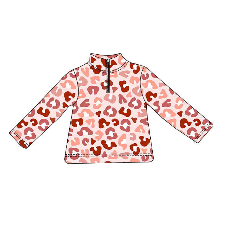 Custom moq 5 each style eta 6-7weeks baby girl clothes long sleeve top 6-25.8.15