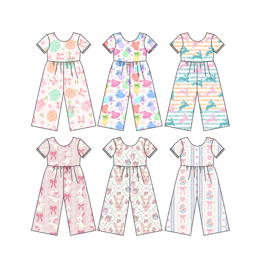 25.12.8 custom each style moq 5 eta 6-8week Sibling Sister baby short sleeve jumpsuit 6 match design