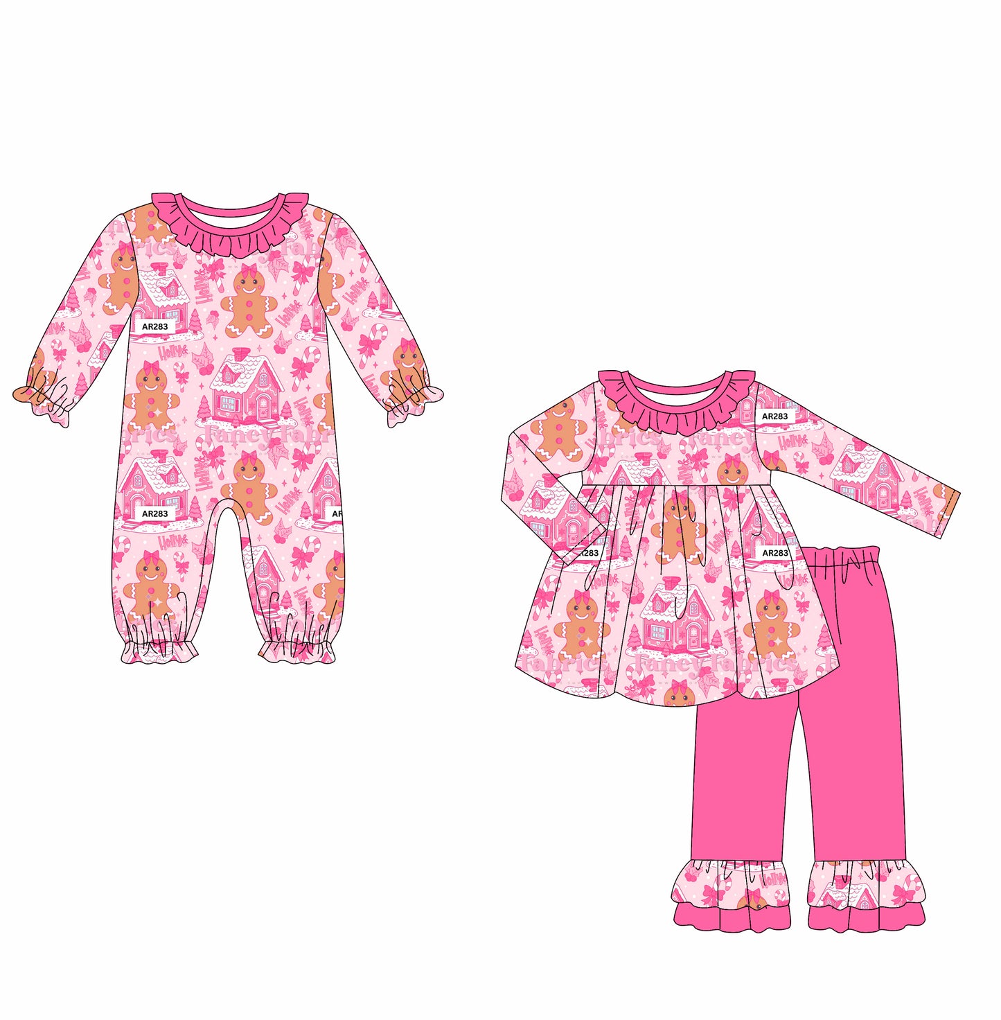 25.6.11 custom each style moq 5eta 4-6week Sibling Sisters Christmas baby girl long sleeve pants sets and rompers match family design
