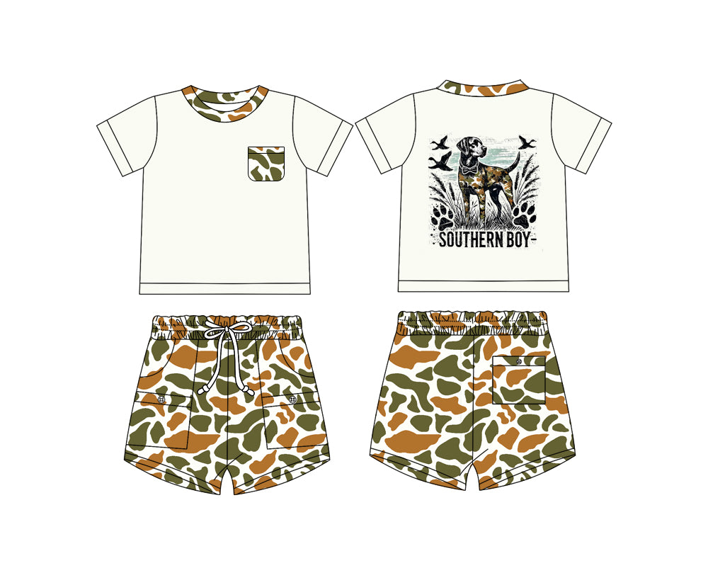 12.9 custom each style moq 5eta 4-6week Sibling Sister camouflage baby girl short sleeve shorts fish sets 1 and easter sets 2 match design