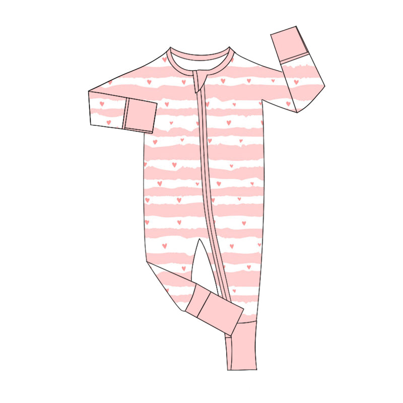10.17 custom each style moq 5eta 4-6week Sibling love pink baby girls sets and rompers match family design