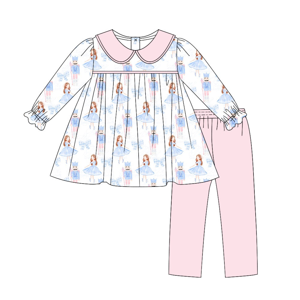 6.20 custom each style moq 5eta 4-6week Sibling Sister baby girls sets and dress and briefs sets match family design