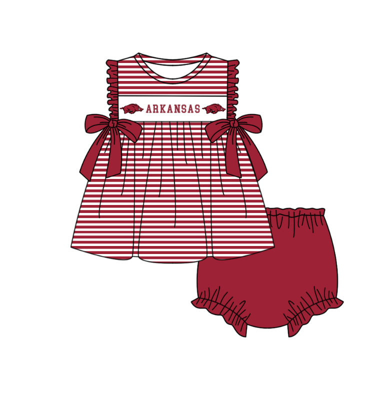 Custom moq 5 mix size milk silk summer teams baby girl boys clothes red short sleeve shorts sets 2 and brief sets and dress and rompers 2 series