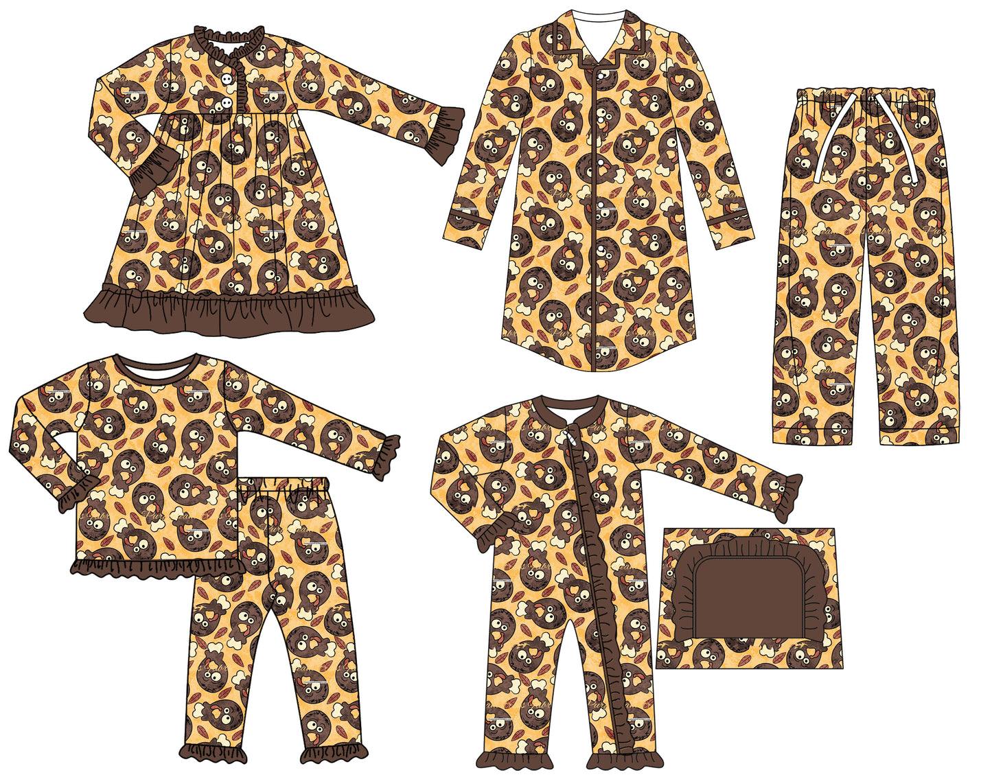 25.6.24 custom each style moq 5eta 4-6week Sibling Sisters baby girl long sleeve pants sets and adult top and adult pants and romper and dress match family design