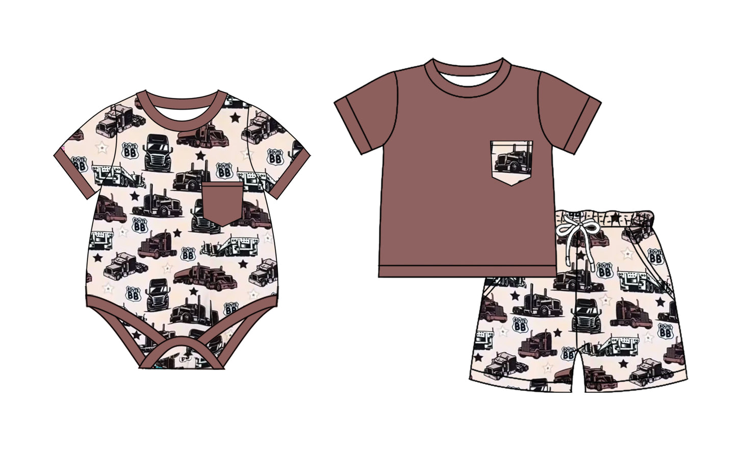 2.26 custom each style moq 5eta 4-6week Sibling Sister baby girl short sleeve shorts sets and romper match design