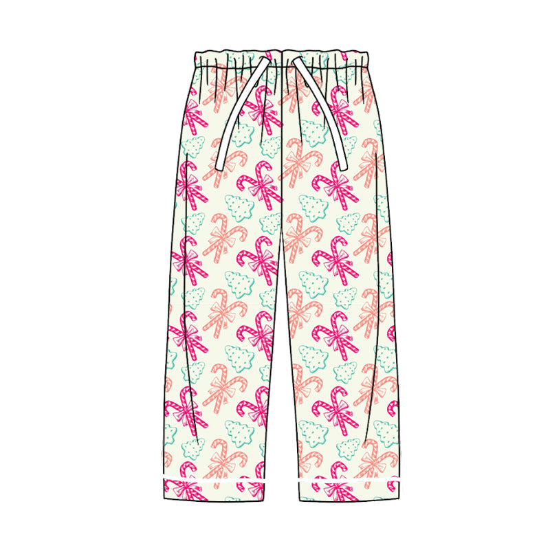 8.22 custom each style moq 5eta 4-6week adult clothes Christmas rose red long pants adult man pants