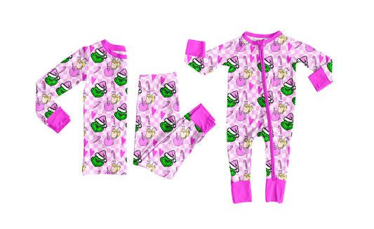 25.8.19 custom each style moq 5eta 4-6week Sibling Sister Christmas baby girl long sleeve pants sets and rompers match family design