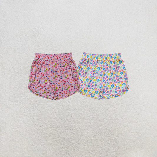 RTS NO MOQ Sibling Baby Girls Summer Sport Shorts Bottoms