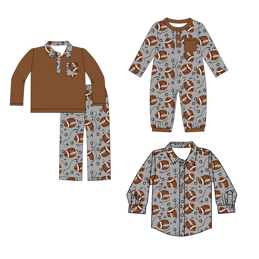 25.8.11 custom each style moq 5eta 4-6week Sibling Sisters rugby baby boy long sleeve pants sets and romper and top match family design
