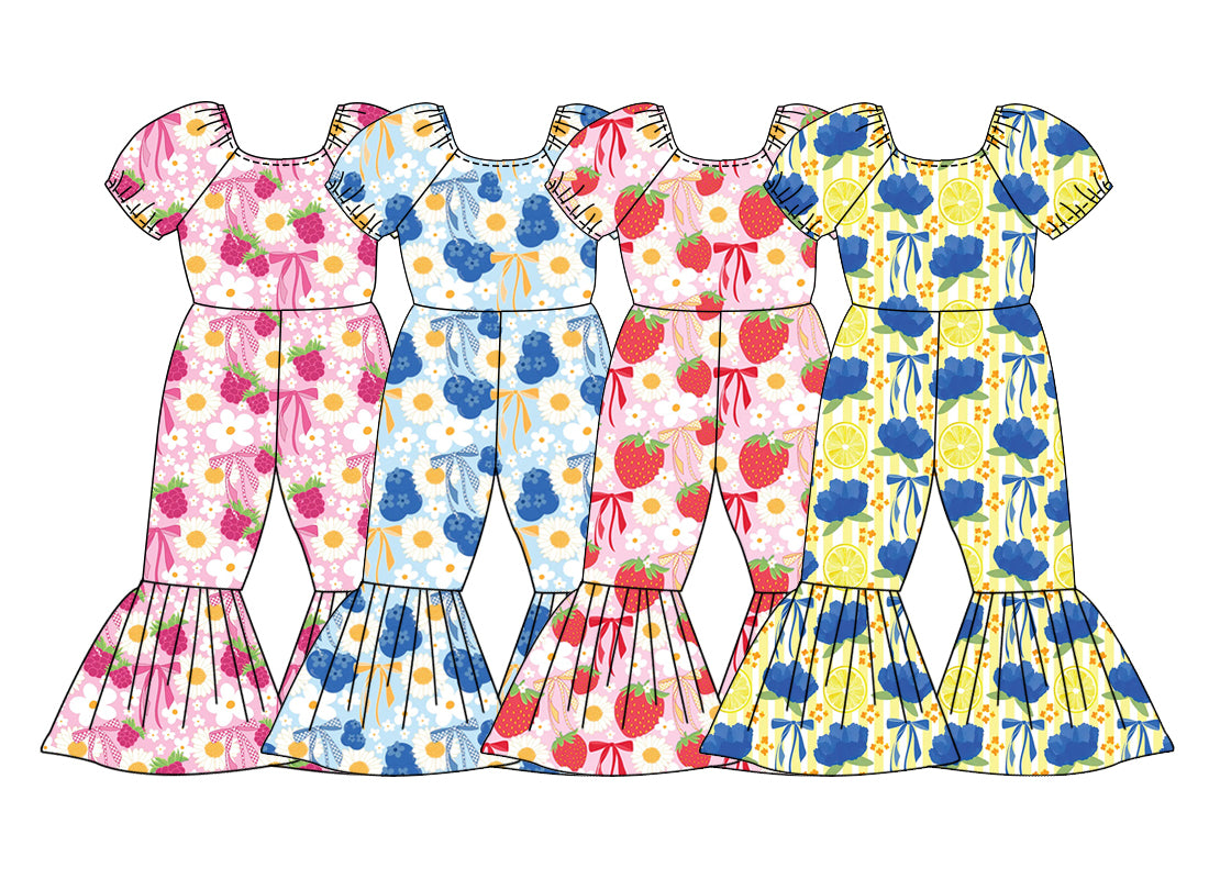 25.12.16 custom each style moq 5 eta 6-8week Sibling Sister bow baby short sleeve jumpsuits 4 match design