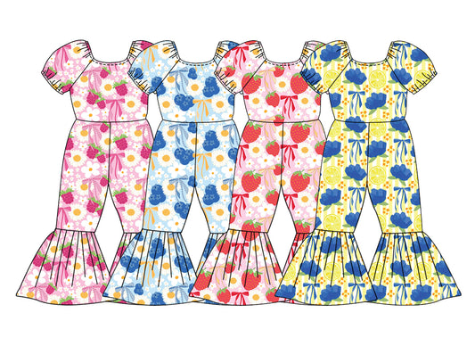 25.12.16 custom each style moq 5 eta 6-8week Sibling Sister bow baby short sleeve jumpsuits 4 match design