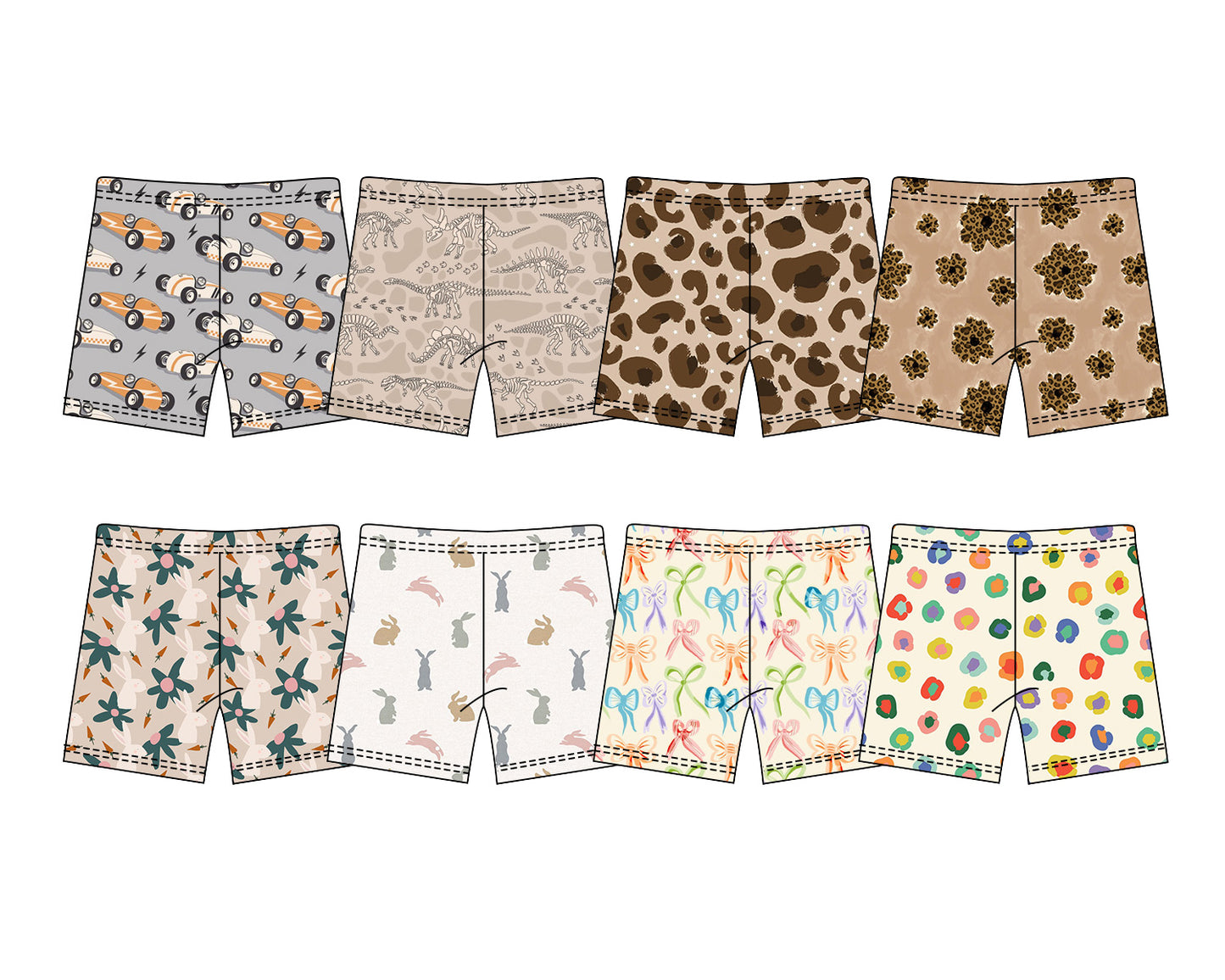 26.1.10 custom each style moq 5 eta 6-8week Sibling Sister baby summer shorts 8 match design
