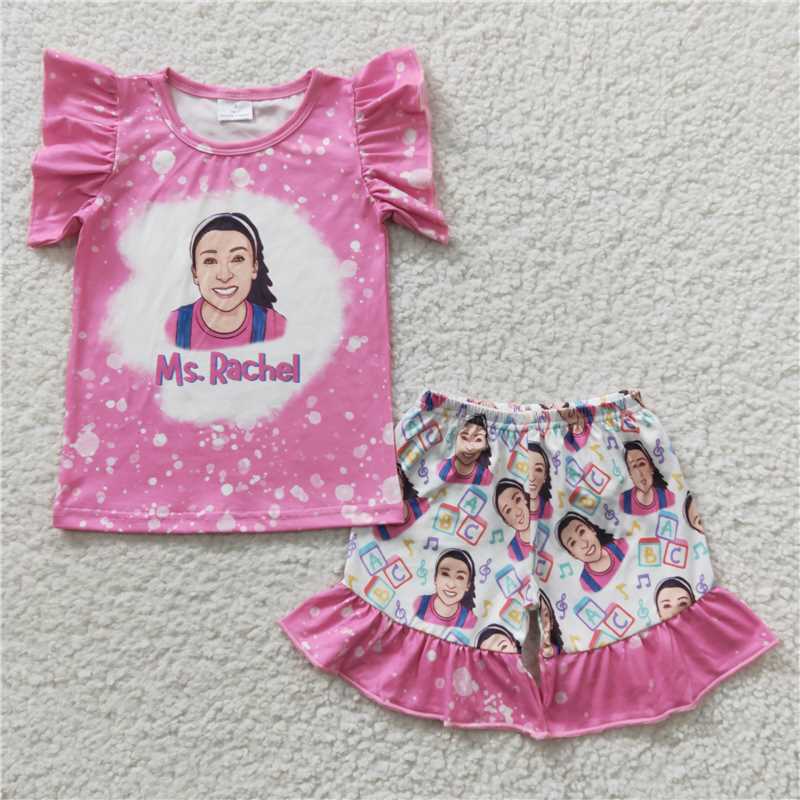 RTS NO MOQ Boys short-sleeved shirt shorts lothing set and blanket