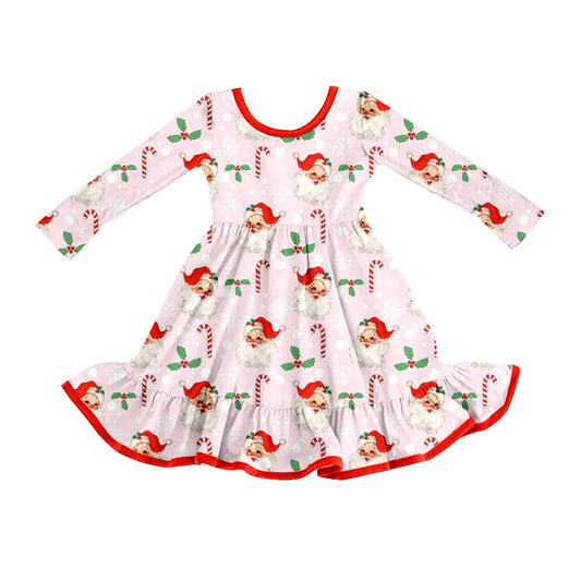 25.8.1 custom each style moq 5 eta 4-6week Sibling Sisters Christmas baby girl long sleeve dress