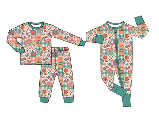 25.6.16 custom each style moq 5eta 4-6week Sibling Sisters Christmas baby boy long sleeve pants sets and rompers match family design