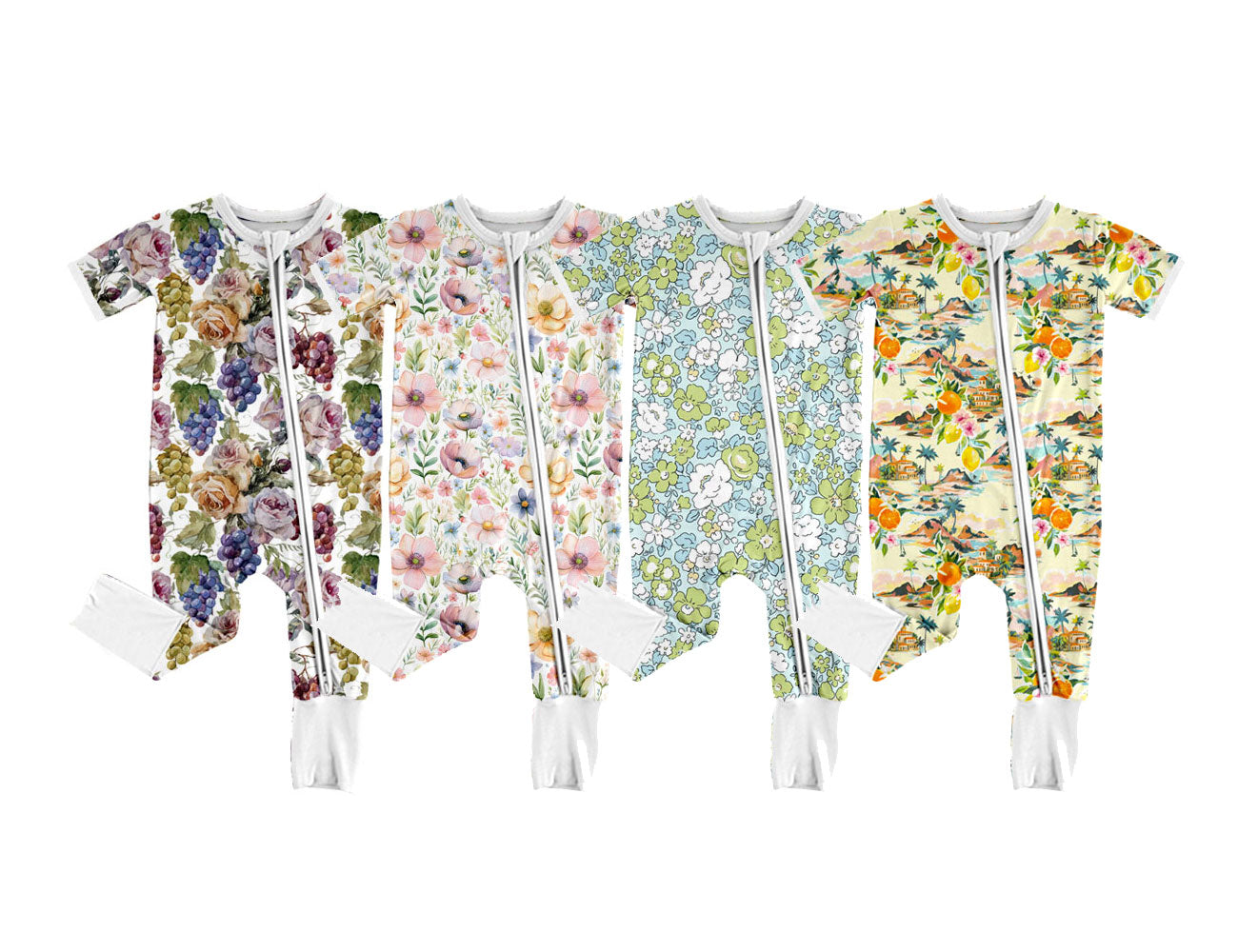 25.11.5 custom each style moq 5 eta 6-8week Sibling Sisters floral baby boy clothes short sleeve rompers 4 match family design