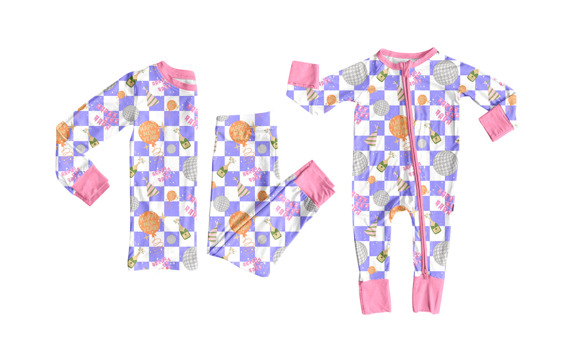 25.8.25custom each style moq 5eta 4-6week Sibling Sisters baby girl clothes long sleeve pants sets and romper match family design
