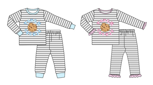 25.8.20 custom each style moq 5 eta 4-6week Sibling Sisters Christmas baby girl long sleeve pants sets 2