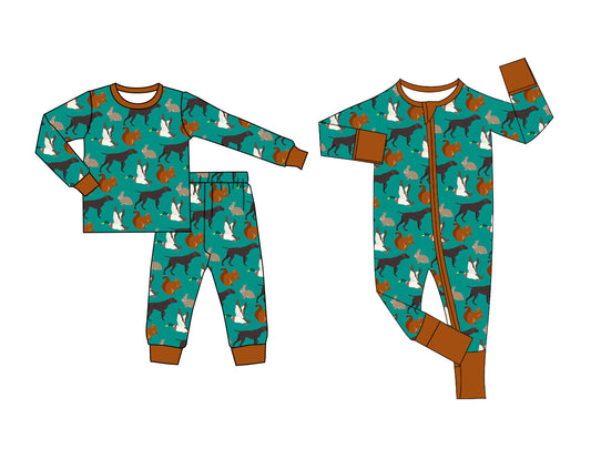 25.5.16 custom each style moq 5eta 4-6week Sibling Sisters puppy duck baby boy long sleeve pants sets and rompers match family design
