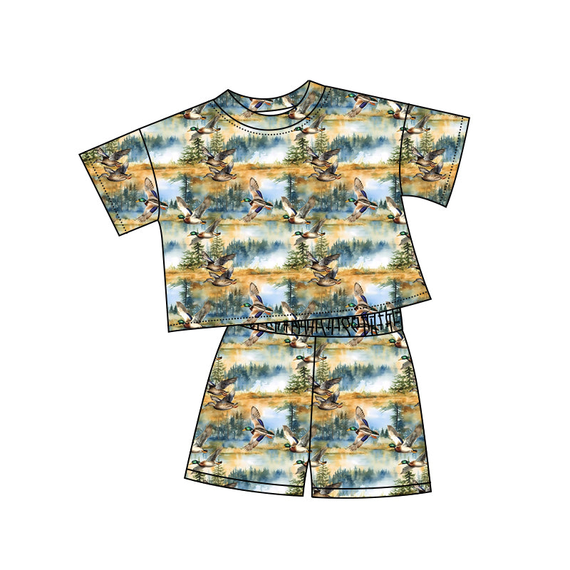 4.15 custom each style moq 5eta 4-6week Sibling Sister baby girls short sleeve set 1 and set 4 match design