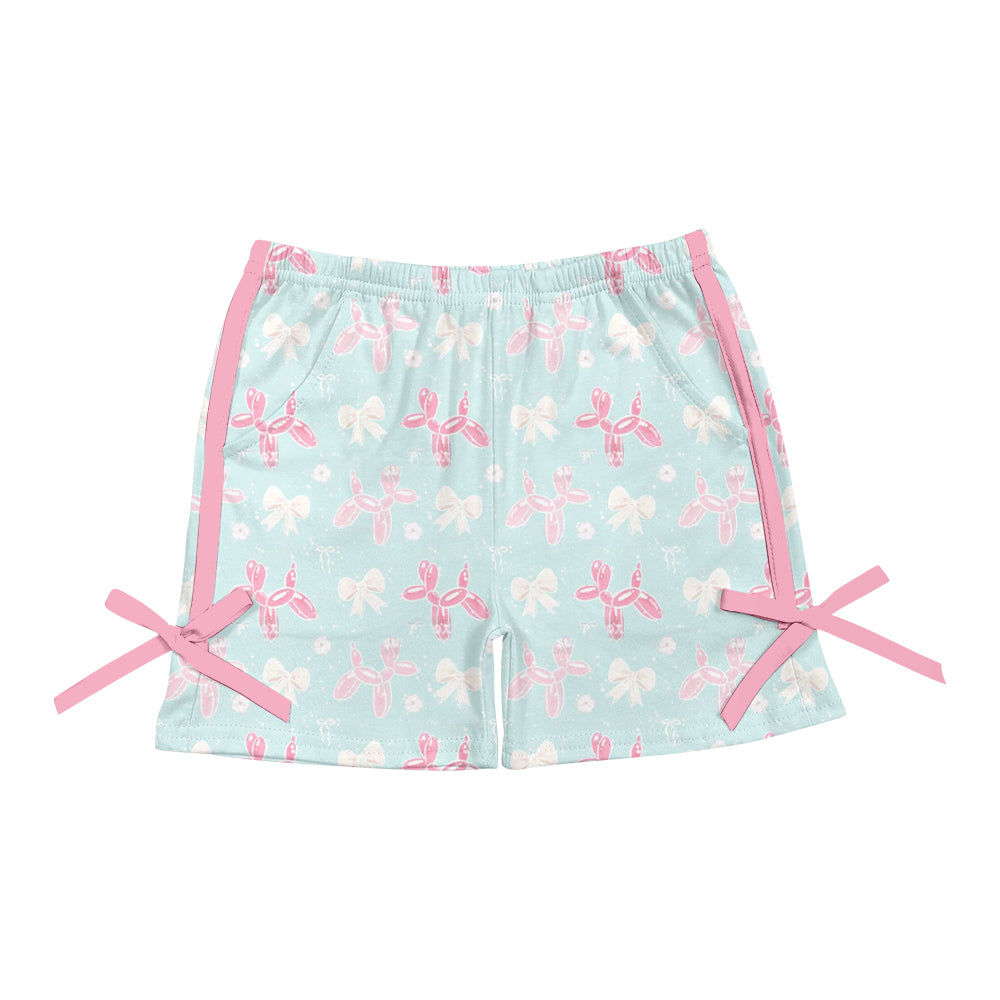 3.29 custom each style moq 5eta 4-6week Sibling Sister baby girl clothes summer shorts 1 and shorts 6 match family design