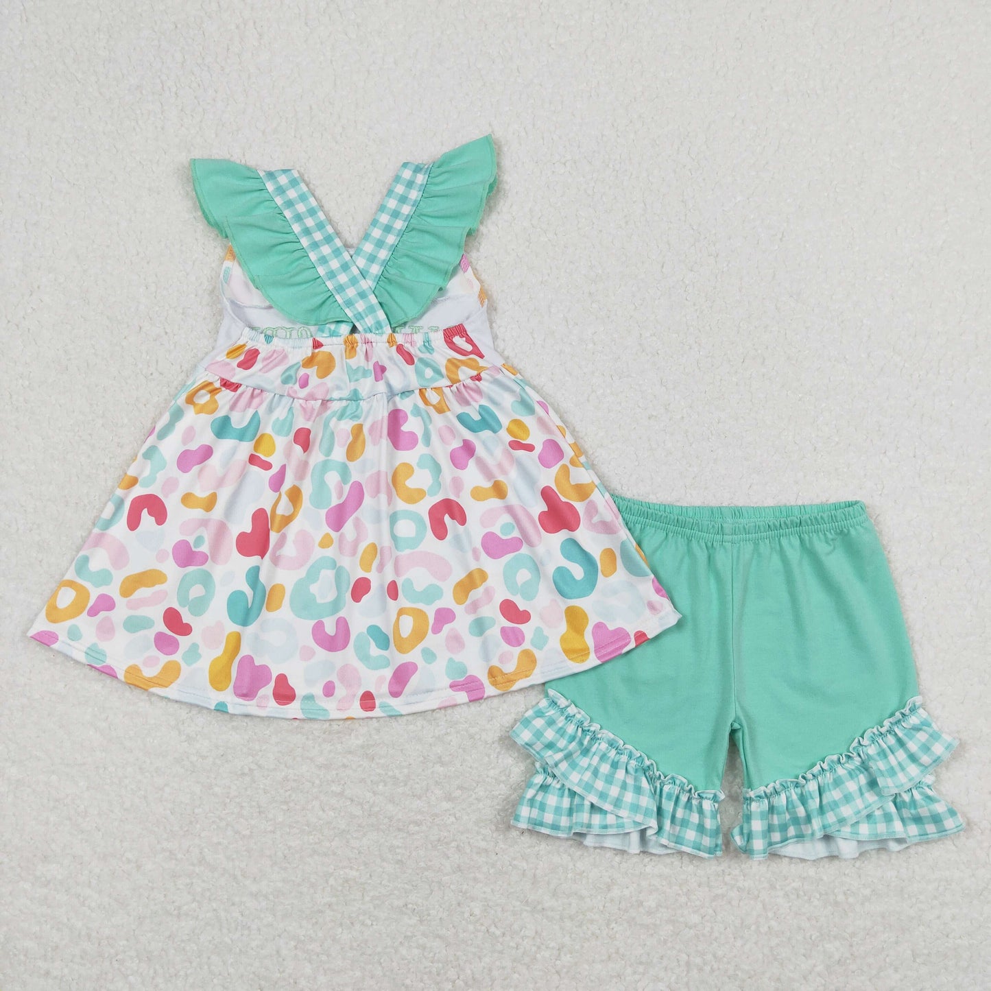 Baby Girl clothes embroidery MAMA GIRL Shirt Shorts Summer Rompers Outfits Romper Clothes Sets