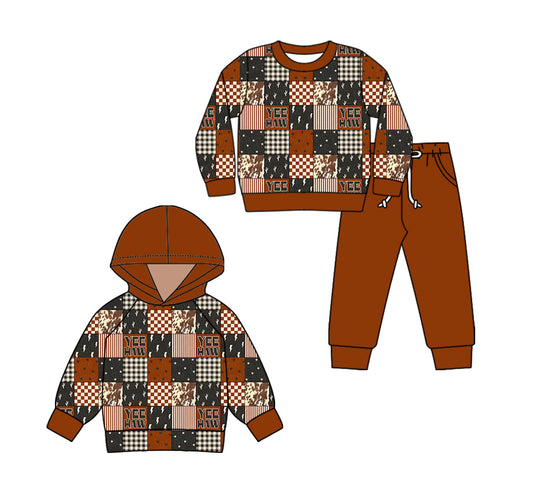 25.5.28 custom each style moq 5eta 4-6week Sibling Sisters baby boy long sleeve pants sets and top match family design
