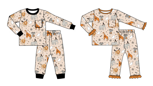 25.7.19 custom each style moq 5eta 4-6week Sibling Sisters baby boy long sleeve pants sets 1 and sets 2 match family design