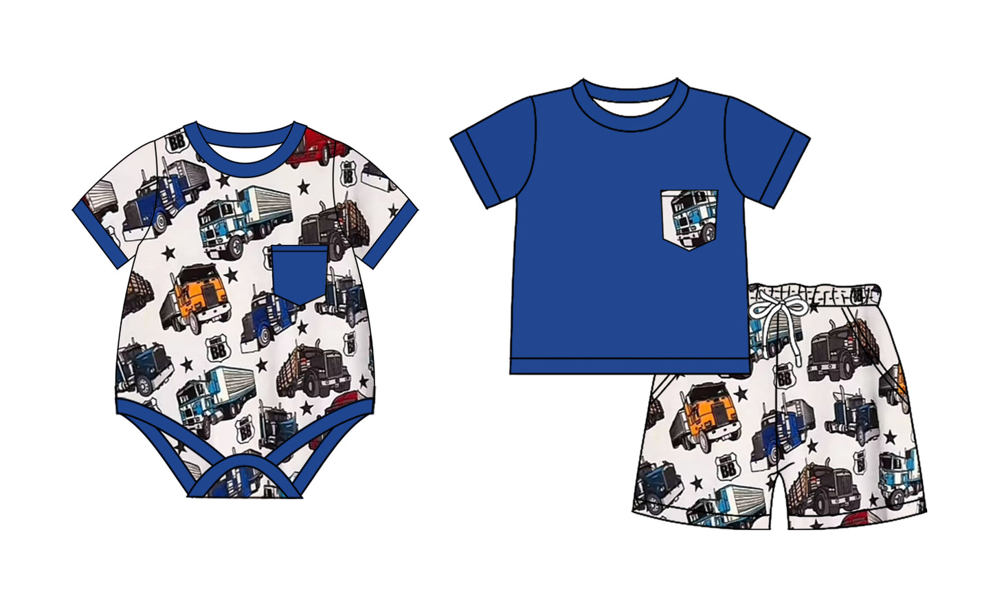 2.26 custom each style moq 5eta 4-6week Sibling Sister baby girl short sleeve shorts sets and romper match design