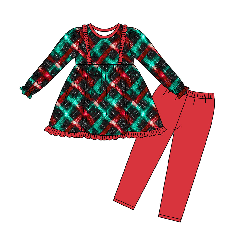 5.23 custom each style moq 5eta 4-5week Sibling Sister colorful girls outfits dress and baby romper match family design