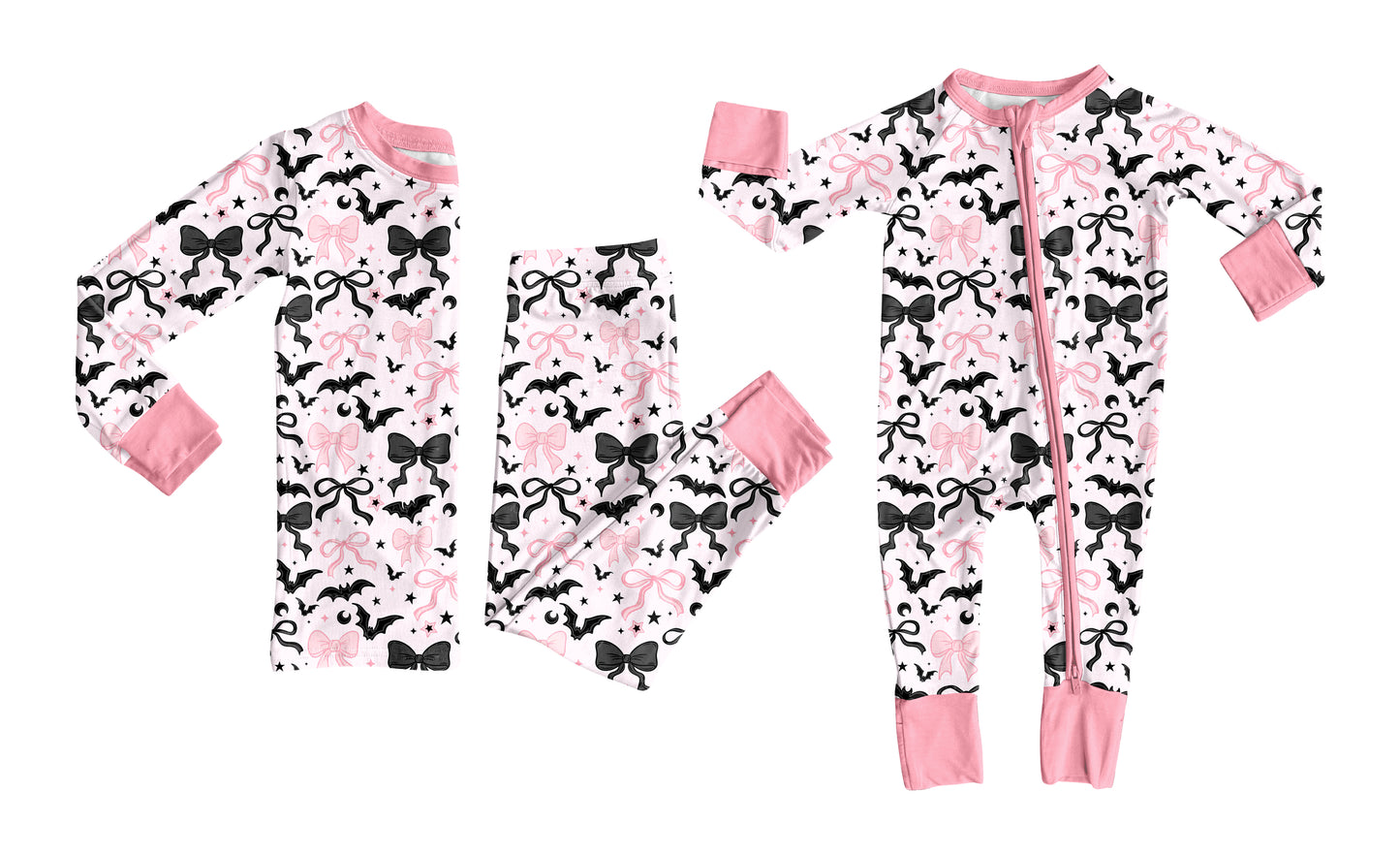 25.8.5 custom each style moq 5eta 4-6week Sibling Sister bat bow baby girl long sleeve pants sets and rompers match family design