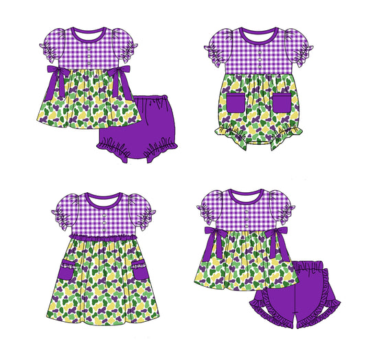 11.19 custom each style moq 5eta 4-6week Sibling Sister baby girl short sleeve shorts sets and briefs sets 2 and girls romper and dress match design