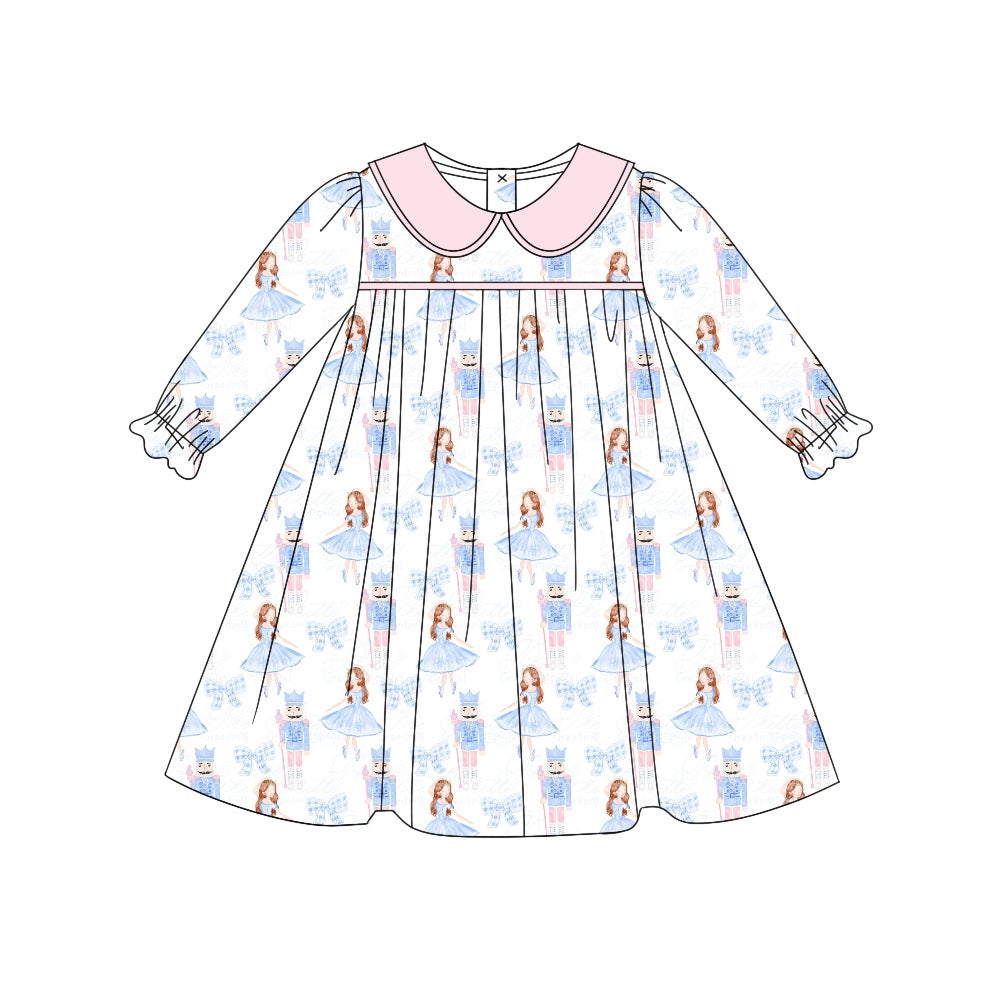 6.20 custom each style moq 5eta 4-6week Sibling Sister baby girls sets and dress and briefs sets match family design