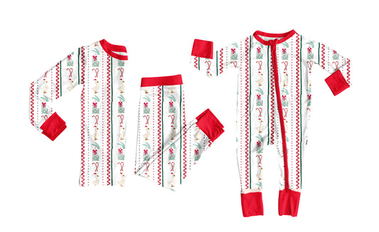 25.7.16 custom each style moq 5eta 4-6week Sibling Sister Christmas bow baby boy long sleeve pants sets and rompers match family design