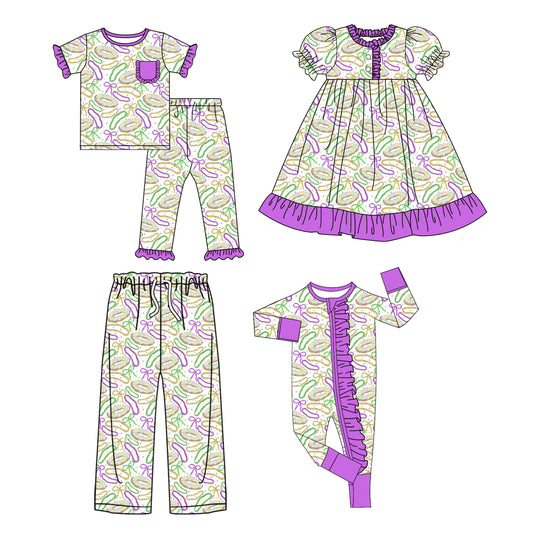 25.9.16 custom each style moq 5eta 4-8week Sibling Sister bow baby short sleeve pants sets and romper and dress and adult pants match design