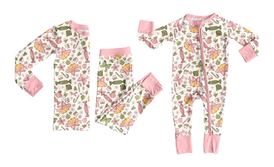 25.7.7 custom each style moq 5eta 4-6week Sibling Sisters baby girl long sleeve pants sets and rompers match family design