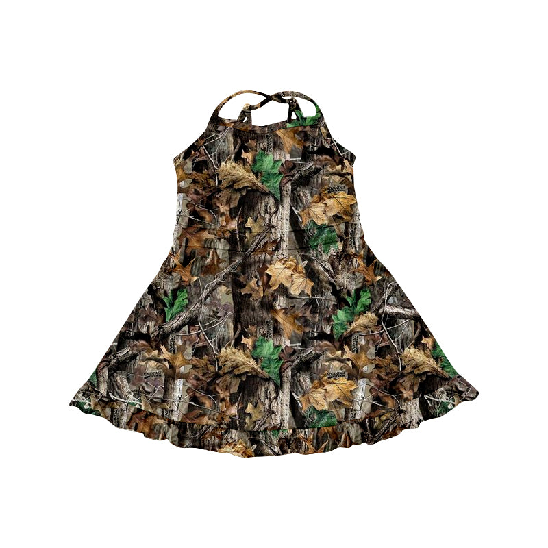 7.3 custom each style moq 5eta 4-6week camouflage branch Yoga Clothes baby girls clothes swimsuit
