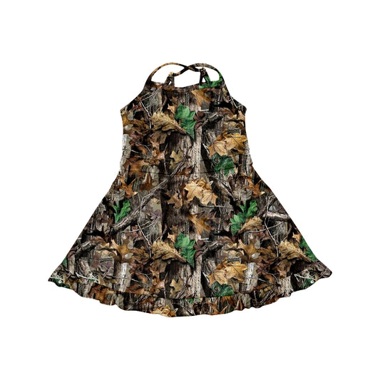 7.3 custom each style moq 5eta 4-6week camouflage branch Yoga Clothes baby girls clothes swimsuit