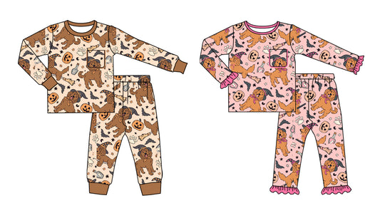 25.6.21 custom each style moq 5eta 4-6week Sibling Sisters baby girl long sleeve pants sets 1 and sets 2 match family design