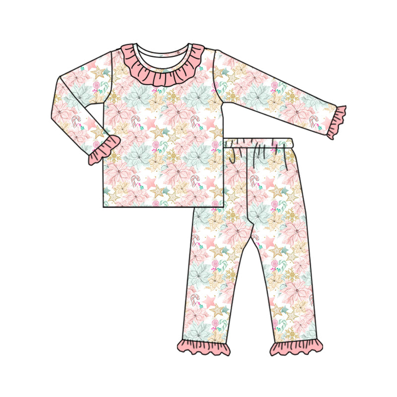 10.2 custom each style moq 5eta 4-6week Sibling Sister floral baby boys sets and rompers match family design
