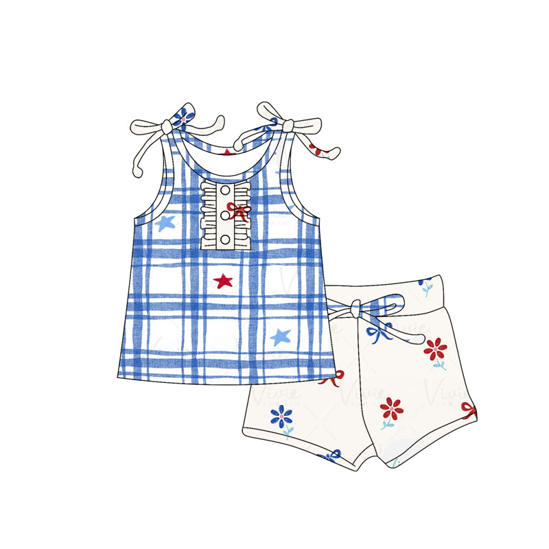 3.4 custom each style moq 5eta 4-6week Sibling Sister baby girls short sleeve set and set 6 match design'