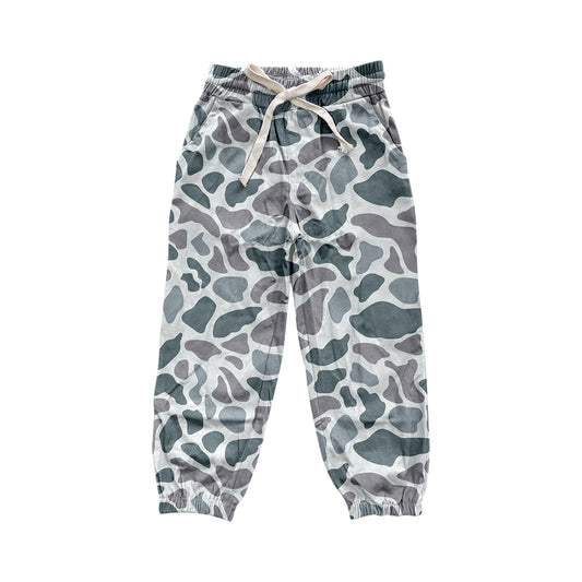 9.3 custom each style moq 5 eta 4-6week baby boys clothes camouflage gray long pants