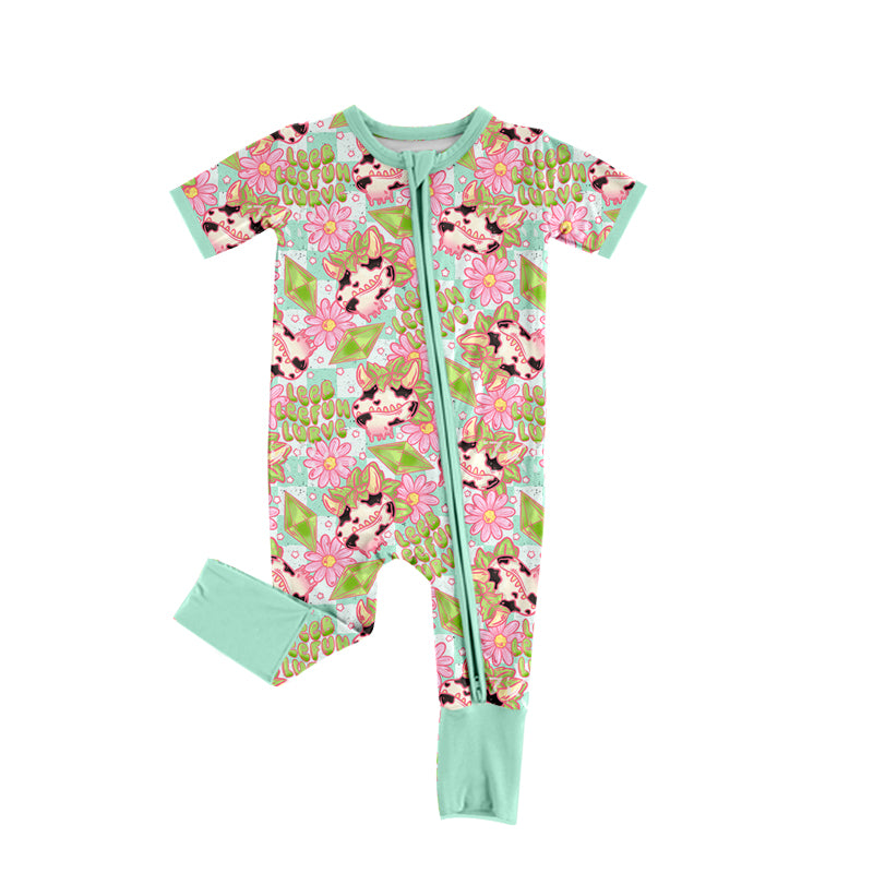 10.22 custom each style moq 5eta 4-6week Sibling Sister flower baby boys short sleeve sets and rompers match design
