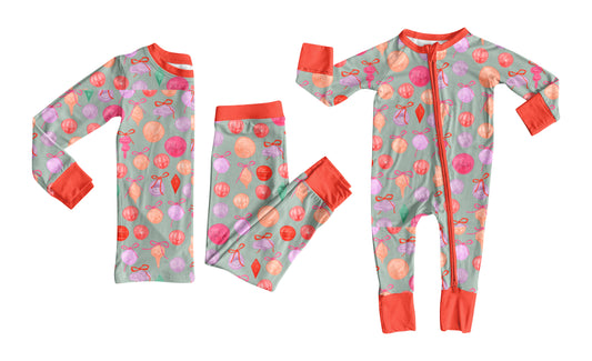 25.7.10 custom each style moq 5eta 4-6week Sibling Sister bow baby boy long sleeve pants sets and rompers match family design
