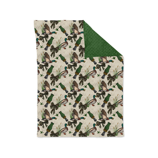8.27 custom each style moq 5 eta 4-6week baby blanket ducks green blanket design